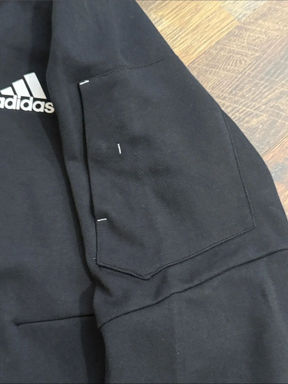 Adidas Game Day Crewneck Sweatshirt Black Men’s Small NWT